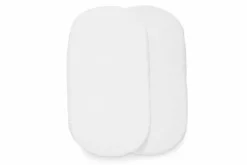 Fitted Bassinet Sheet Set, 2-Pack – Compatible With The Following Delta Children And Little Folks Bassinets: 27250, 27280, And LF08272