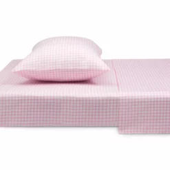 Delta Children Pink Gingham 3-Piece Twin Sheet Set What's New 15 Delta Children Pink Gingham 3-Piece Twin Sheet Set What's New