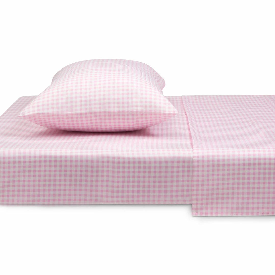 Delta Children Pink Gingham 3-Piece Twin Sheet Set What's New 9 Delta Children Pink Gingham 3-Piece Twin Sheet Set What's New