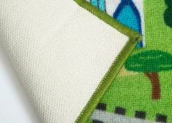 Delta Children Extra Large Road Map Activity Rug For Girls And Boys - 78-inch L X 54-inch W