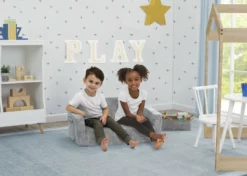 Kids’ Chairs Serta Perfect Sleeper Extra Wide Convertible Sofa To Lounger - Comfy 2-in-1 Flip Open Couch/Sleeper For Kids