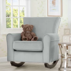Delta Children Gliders & Rocking Chairs Lancaster Rocking Chair Featuring LiveSmart Fabric By Culp