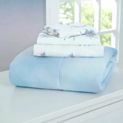 Delta Children Girls 4-Piece Toddler Bedding Set Sheets & Mattress Covers