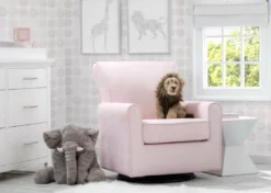 Delta Children Elena Nursery Glider Swivel Rocker Chair Gliders & Rocking Chairs