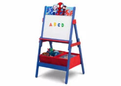 Delta Children Spidey And His Amazing Friends Wooden Activity Easel With Storage