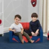 Delta Children Spider-Man Cozee Flip-Out Sofa - 2-in-1 Convertible Sofa To Lounger For Kids