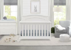 Simmons Kids Baby Cribs Belmont 4-in-1 Convertible Crib