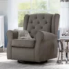 Delta Children Emerson Nursery Glider Swivel Rocker Chair Gliders & Rocking Chairs