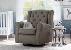 Delta Children Emerson Nursery Glider Swivel Rocker Chair Gliders & Rocking Chairs