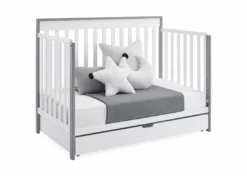 Delta Children Baby Cribs Mercer 6-in-1 Convertible Crib With Storage Trundle 36 Delta Children Baby Cribs Mercer 6-in-1 Convertible Crib With Storage Trundle