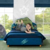 Delta Children Twin Beds & Headboards Dinosaur Upholstered Twin Bed