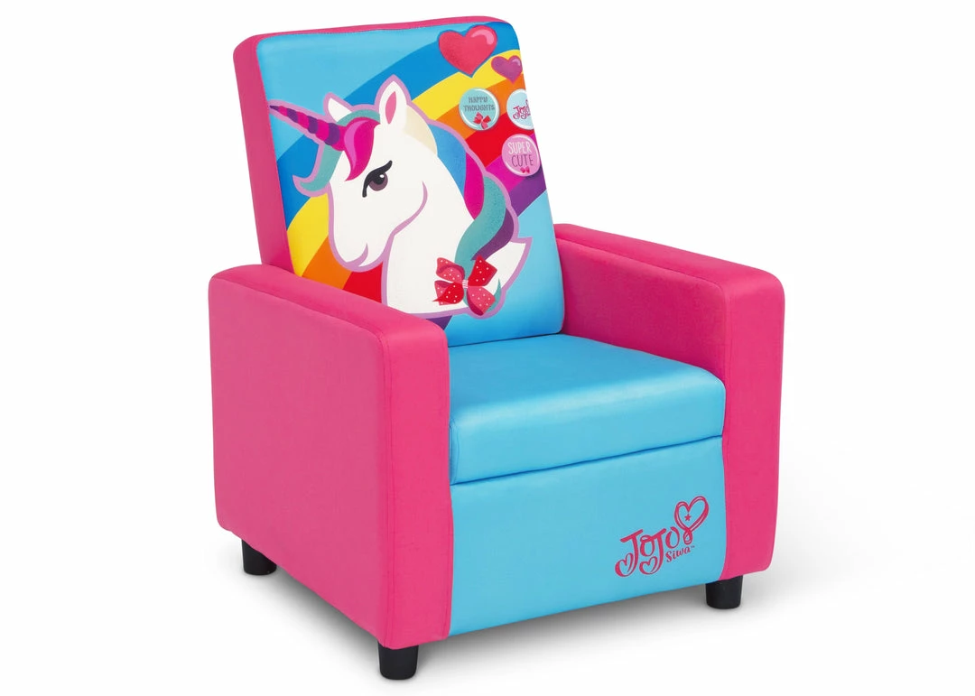 Delta Children JoJo Siwa High Back Upholstered Chair 5 Delta Children JoJo Siwa High Back Upholstered Chair