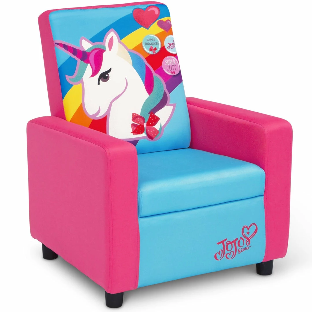 Delta Children JoJo Siwa High Back Upholstered Chair 10 Delta Children JoJo Siwa High Back Upholstered Chair