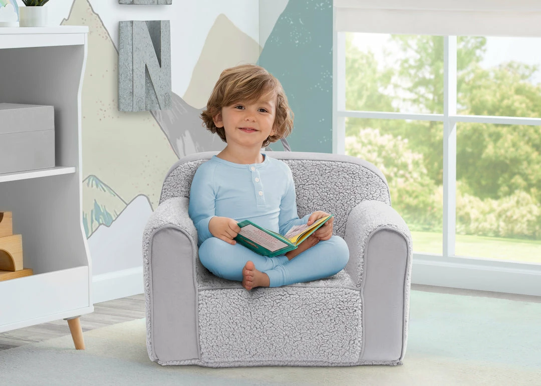 Delta Children Cozee Sherpa And Suede Chair For Kids Kids’ Chairs 3 Delta Children Cozee Sherpa And Suede Chair For Kids Kids’ Chairs