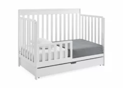Delta Children Baby Cribs Mercer 6-in-1 Convertible Crib With Storage Trundle 44 Delta Children Baby Cribs Mercer 6-in-1 Convertible Crib With Storage Trundle