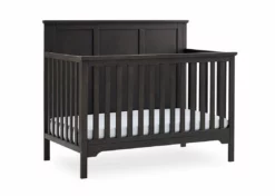 Delta Children Sweet Beginnings Sage Flat Top 6-in-1 Convertible Crib