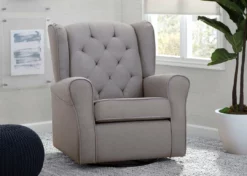 Delta Children Emma Nursery Glider Swivel Rocker Chair Gliders & Rocking Chairs