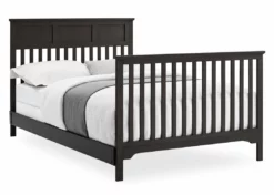 Delta Children Baby Cribs Sweet Beginnings Hart Flat Top 6-in-1 Convertible Crib