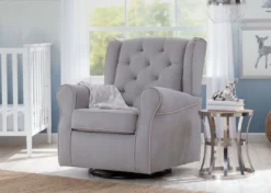Delta Children Emerson Nursery Glider Swivel Rocker Chair Gliders & Rocking Chairs