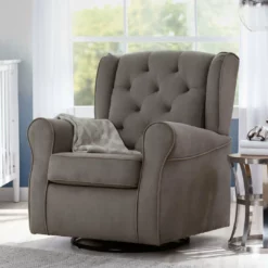 Delta Children Emerson Nursery Glider Swivel Rocker Chair Gliders & Rocking Chairs
