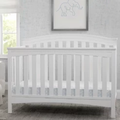 Delta Children Baby Cribs Waverly 6-in-1 Convertible Crib