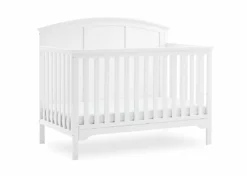 Delta Children Sweet Beginnings Sage Curve Top 6-in-1 Convertible Crib