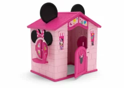 Delta Children Toys & Play Minnie Mouse Plastic Indoor/Outdoor Playhouse With Easy Assembly 12 Delta Children Toys & Play Minnie Mouse Plastic Indoor/Outdoor Playhouse With Easy Assembly