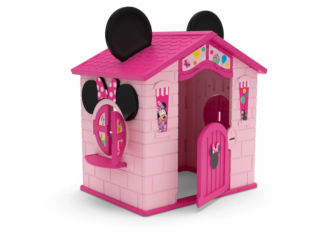 Delta Children Toys & Play Minnie Mouse Plastic Indoor/Outdoor Playhouse With Easy Assembly 7 Delta Children Toys & Play Minnie Mouse Plastic Indoor/Outdoor Playhouse With Easy Assembly