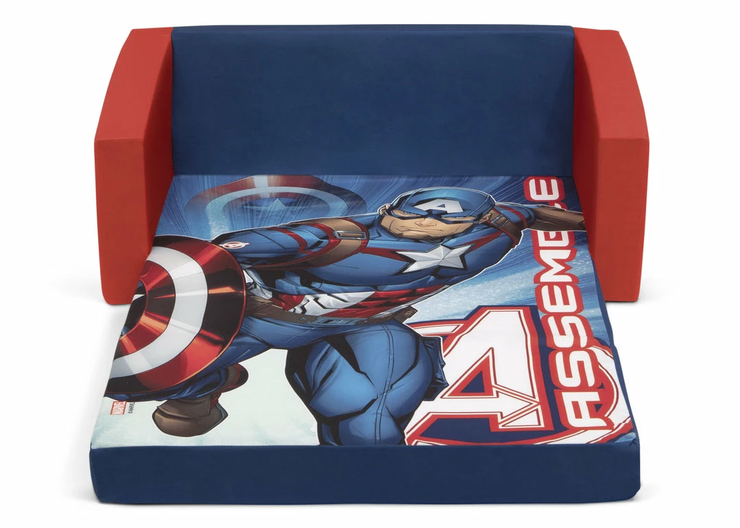 Delta Children Avengers Cozee Flip-Out Sofa - 2-in-1 Convertible Sofa To Lounger For Kids 6 Delta Children Avengers Cozee Flip-Out Sofa - 2-in-1 Convertible Sofa To Lounger For Kids