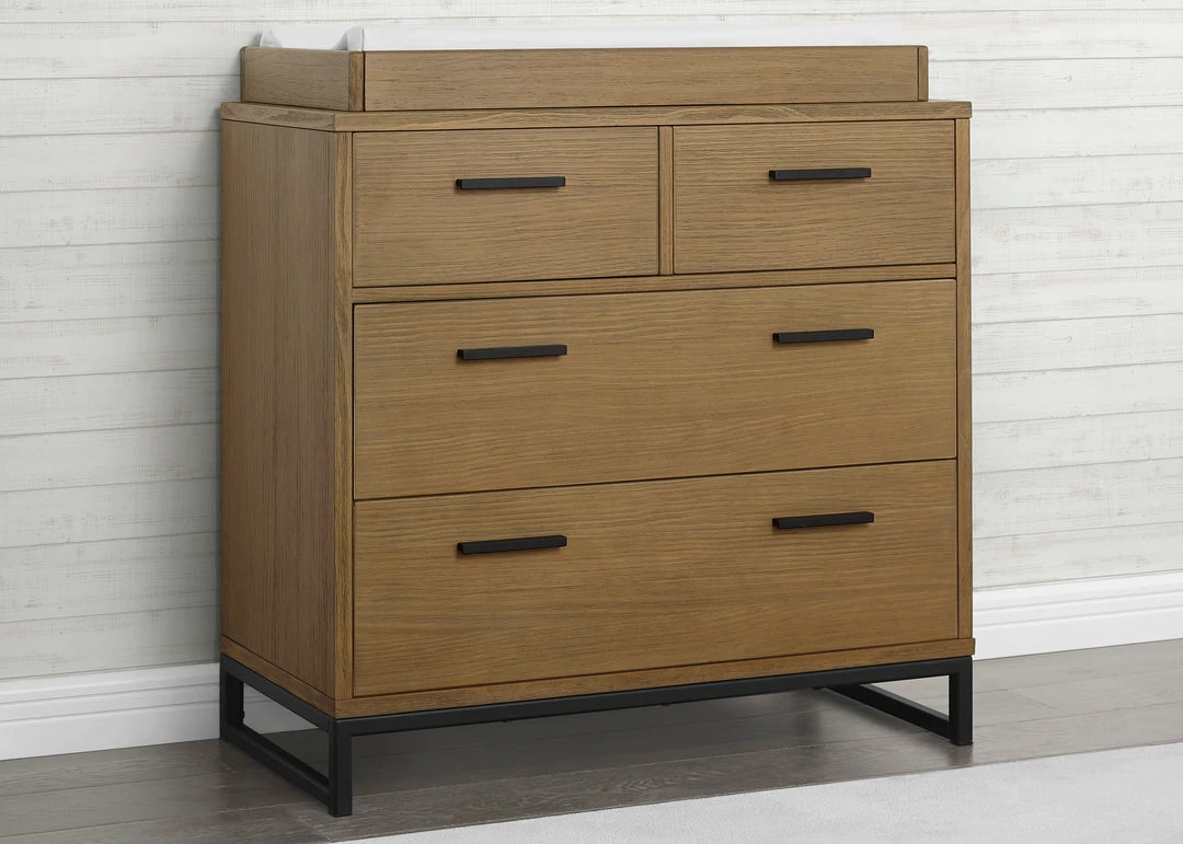 Delta Children Foundry 4 Drawer Dresser With Changing Top 3 Delta Children Foundry 4 Drawer Dresser With Changing Top