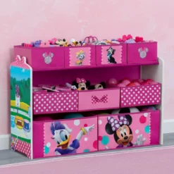 Delta Children Storage Minnie Mouse Deluxe 9 Bin Design And Store Toy Organizer 13 Delta Children Storage Minnie Mouse Deluxe 9 Bin Design And Store Toy Organizer