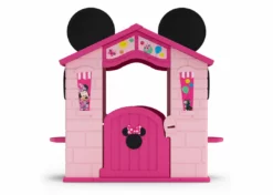 Delta Children Toys & Play Minnie Mouse Plastic Indoor/Outdoor Playhouse With Easy Assembly 11 Delta Children Toys & Play Minnie Mouse Plastic Indoor/Outdoor Playhouse With Easy Assembly