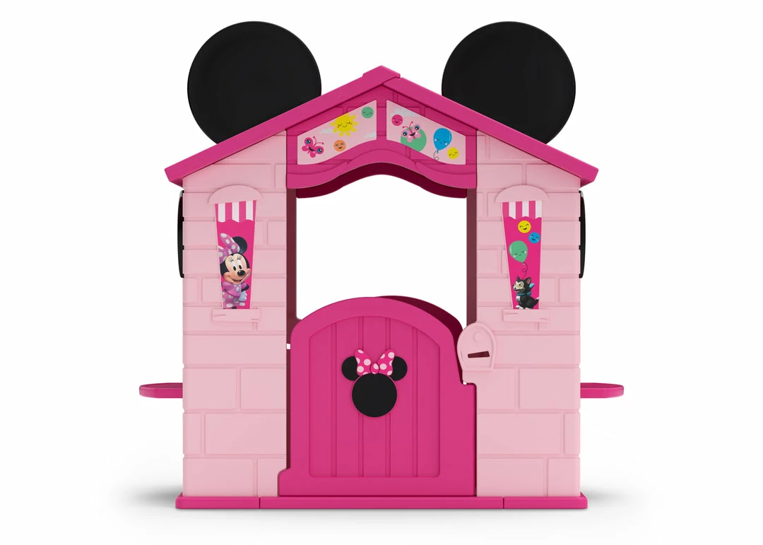 Delta Children Toys & Play Minnie Mouse Plastic Indoor/Outdoor Playhouse With Easy Assembly 6 Delta Children Toys & Play Minnie Mouse Plastic Indoor/Outdoor Playhouse With Easy Assembly