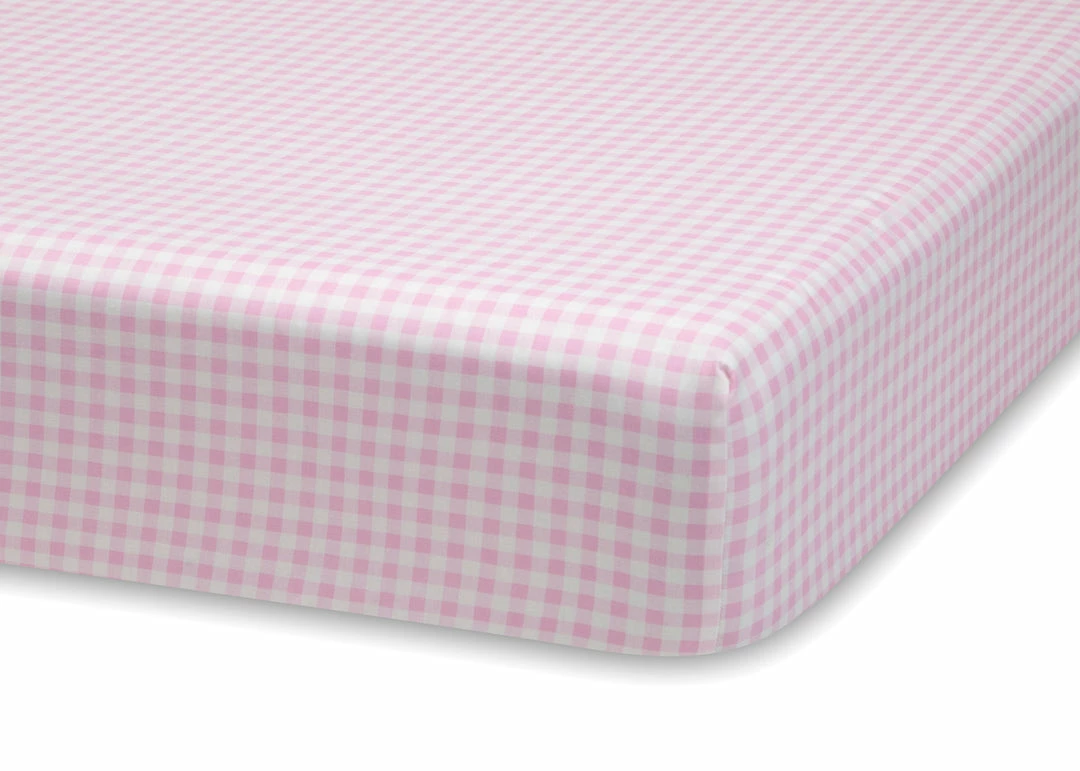 Delta Children Pink Gingham 3-Piece Twin Sheet Set What's New 6 Delta Children Pink Gingham 3-Piece Twin Sheet Set What's New