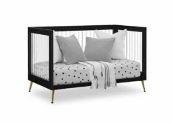 Delta Children Sloane 4-in-1 Acrylic Convertible Crib