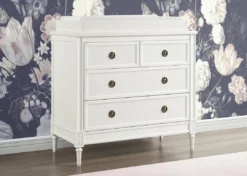 Delta Children Dressers & Changing Tables Madeline 4 Drawer Dresser With Changing Top
