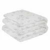 Serta Deluxe Crib Mattress Pad - 2 Pack Sheets & Mattress Covers