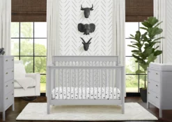 Delta Children Baby Cribs Remy 6-in-1 Convertible Crib