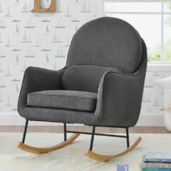 Delta Children Gliders & Rocking Chairs Ella Rocker With LiveSmart Evolve Fabric