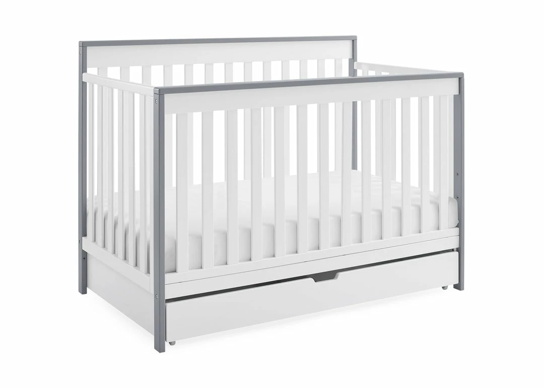 Delta Children Baby Cribs Mercer 6-in-1 Convertible Crib With Storage Trundle 5 Delta Children Baby Cribs Mercer 6-in-1 Convertible Crib With Storage Trundle