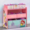 Delta Children Storage Princess 6 Bin Design And Store Toy Organizer