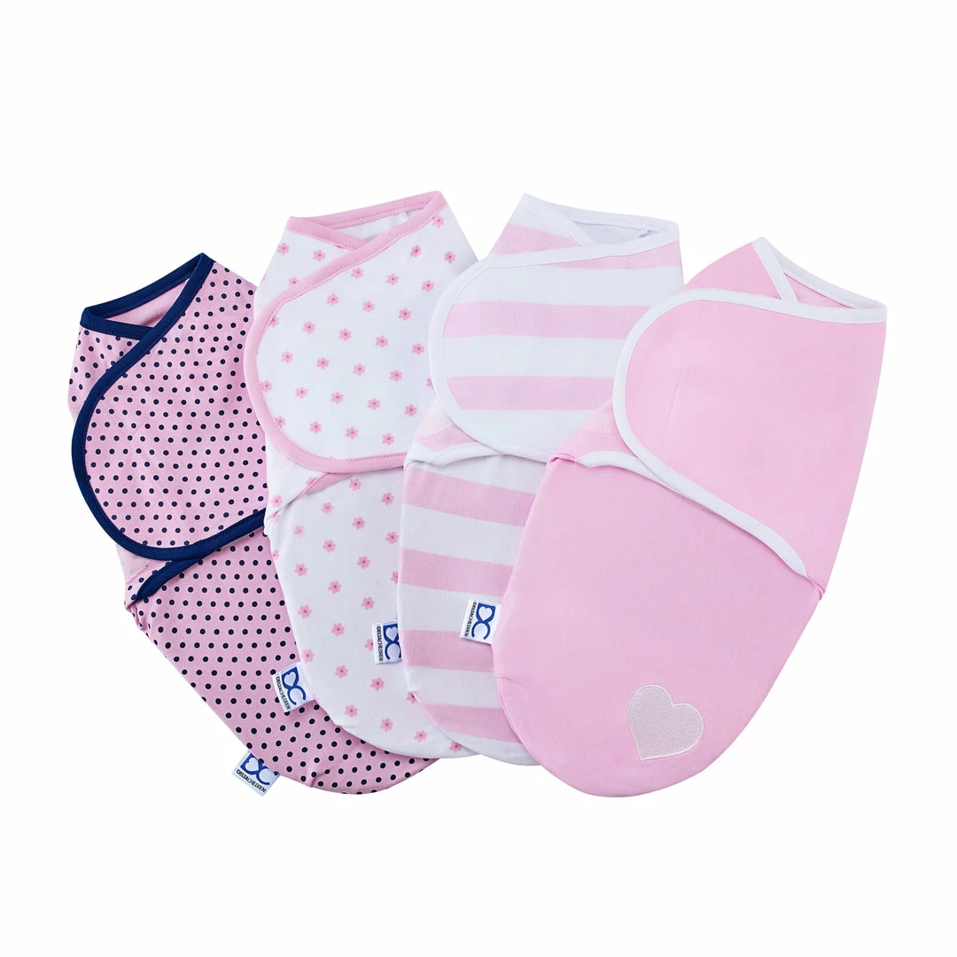 Delta Children Little Lambs Adjustable Swaddle Wrap - Size Large, Fits Babies 3-6 Months/14-18 Lbs., 4-Pack Sale 9 Delta Children Little Lambs Adjustable Swaddle Wrap - Size Large, Fits Babies 3-6 Months/14-18 Lbs., 4-Pack Sale