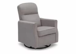 Delta Children Clair Slim Nursery Glider Swivel Rocker Chair Gliders & Rocking Chairs