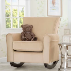 Delta Children Gliders & Rocking Chairs Lancaster Rocking Chair Featuring LiveSmart Fabric By Culp