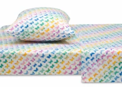 Delta Children Butterflies 3-Piece Twin Sheet Set